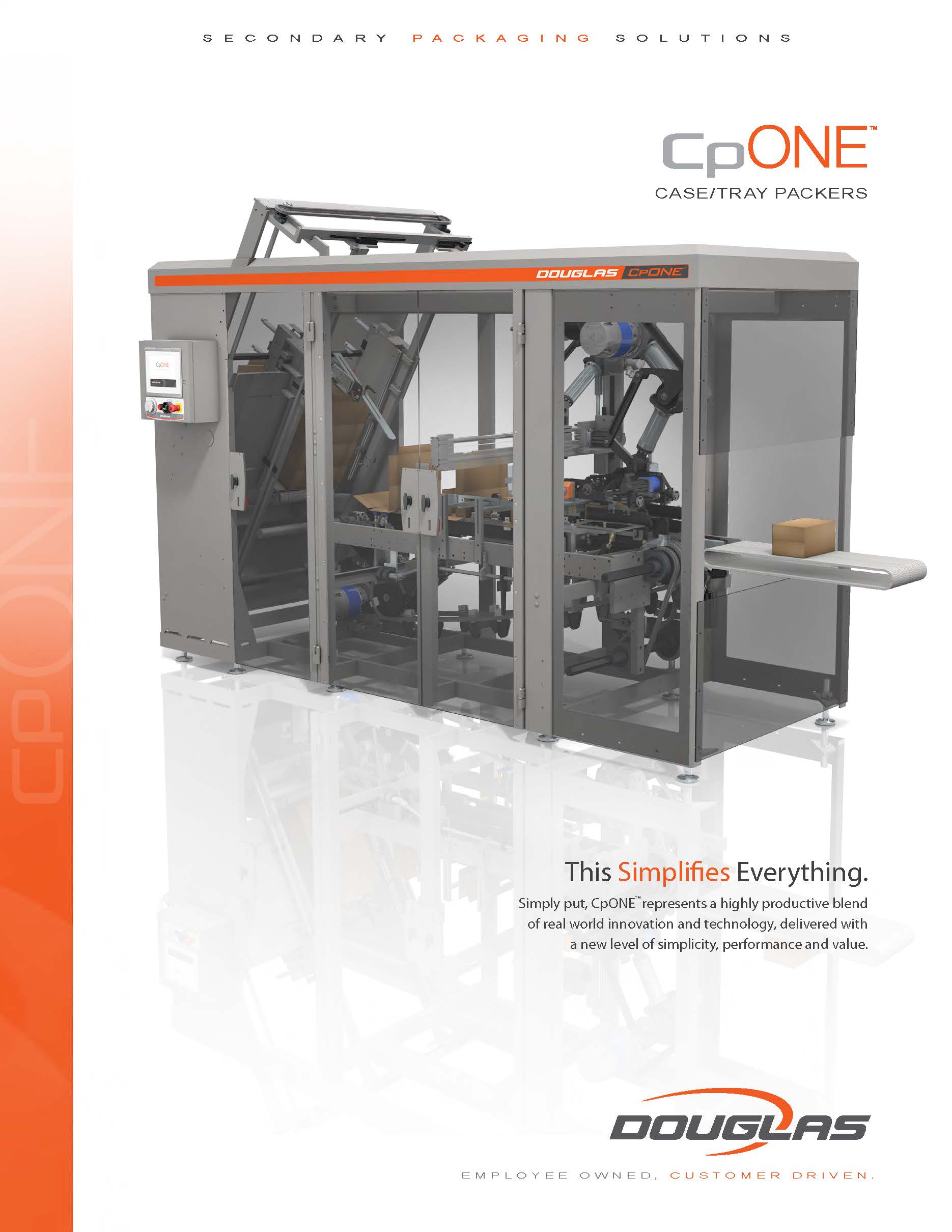 CpONE™ Case/Tray Packers Brochure